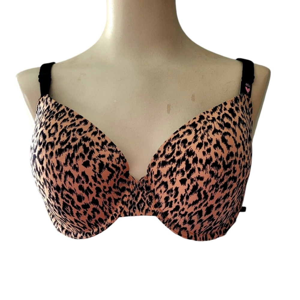 Victoria's Secret Leopard Print Underwire Bra New with Tags Size 40C